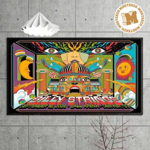 Billy Strings Denver Colorado 2026 Event Poster At Ball Arena On September 18 2026 Home Decor Poster Canvas