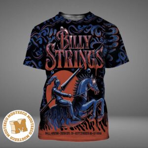 Billy Strings Denver Colorado 2026 Event Poster At Ball Arena On September 18 And 19 2026 All Over Print Shirt