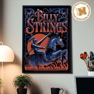 Billy Strings Denver Colorado 2026 Event Poster At Ball Arena On September 18 And 19 2026 Home Decor Poster Canvas