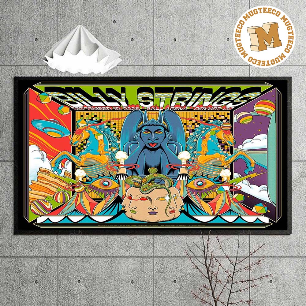 Billy Strings Denver Colorado 2026 Event Poster At Ball Arena On September 19 2026 Home Decor Poster Canvas Billy Strings Denver Colorado 2026 Event Poster At Ball Arena On September 19 2026 Home Decor Poster Canvas