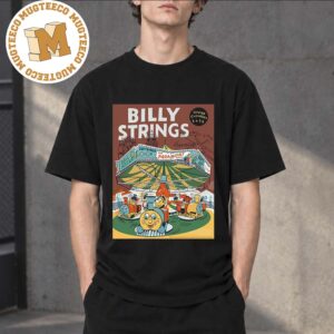 Billy Strings Denver Colorado 2026 Event Poster At The Para Mount Theatre On September 18-20 2026 Unisex T-Shirt