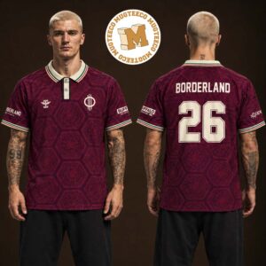 Borderland Festival X Buffalo Pro Soccer Merch Collab Limited Edition 2026 Two Sided Soccer Jersey Shirt