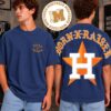 BornXRaised X San Diego Padres The Majors Merch Tee Two Sided Unisex T-Shirt