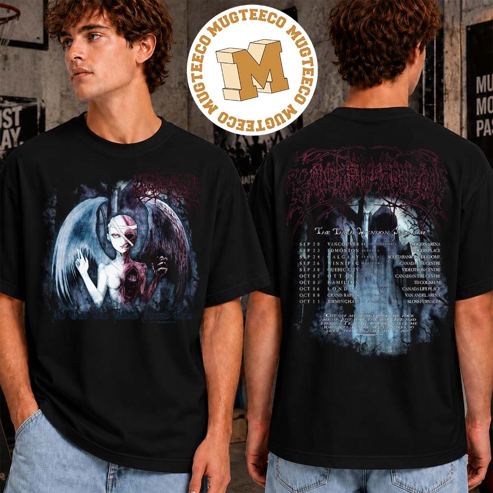 Bring Me the Horizon Angel Dust Merch Tee Two Sided Unisex T-Shirt Bring Me the Horizon Angel Dust Merch Tee Two Sided Unisex T-Shirt