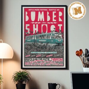 Bumbershoot Seattle WA 2026 Event Poster At Seattle Center On September 5 And 6 2026 Home Decor Poster Canvas