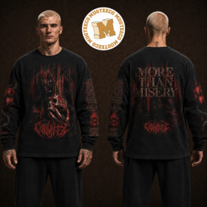Carnifex More Than Misery Horror Skull Vintage Merch Tee Two Sided Unisex Longsleeve Shirt