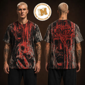 Carnifex More Than Misery Skull And Blood Merch Tee Two Sided Unisex T Shirt
