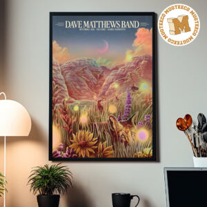Dave Matthews Band George WA 2026 Event Poster At Gorge Amphitheatre On September 4 2026 Home Decor Poster Canvas