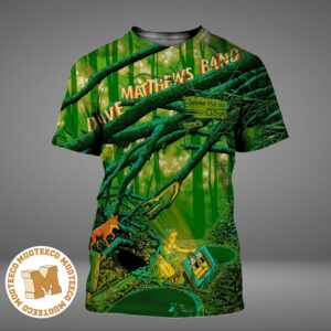Dave Matthews Band George WA 2026 Event Poster At Gorge Amphitheatre On September 4 5 And 6 2026 All Over Print Shirt