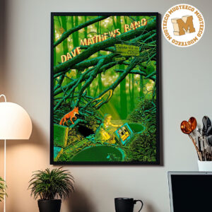 Dave Matthews Band George WA 2026 Event Poster At Gorge Amphitheatre On September 4 5 And 6 2026 Home Decor Poster Canvas