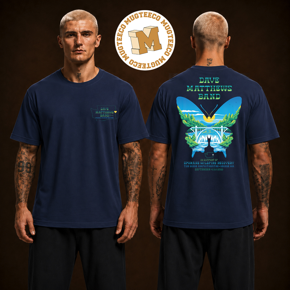 Dave Matthews Band George WA 2026 Event Tee At The Gorge Amphitheatre On September 4 5 And 6 2026 Two Sided Unisex T Shirt Dave Matthews Band George WA 2026 Event Tee At The Gorge Amphitheatre On September 4 5 And 6 2026 Two Sided Unisex T Shirt