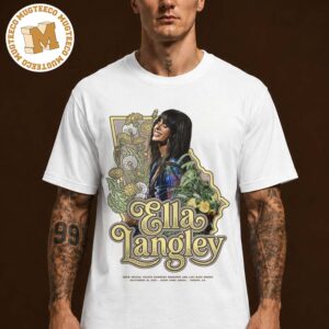 Ella Langley Athens GA 2026 Event Poster At Akins Ford Arena On September 18 2026 Unisex T-Shirt