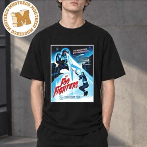 Foo Fighter Edmonton AB Take Cover Tour 2026 Event Poster At Commonwealth Stadium On September 17 2026 Unisex T-Shirt