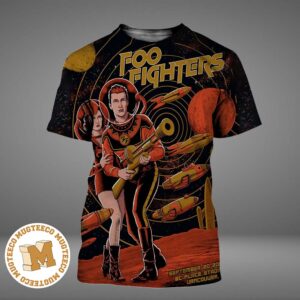 Foo Fighters Vancouver BC 2026 Event Poster At BC Place Stadium On September 20 2026 All Over Print Shirt