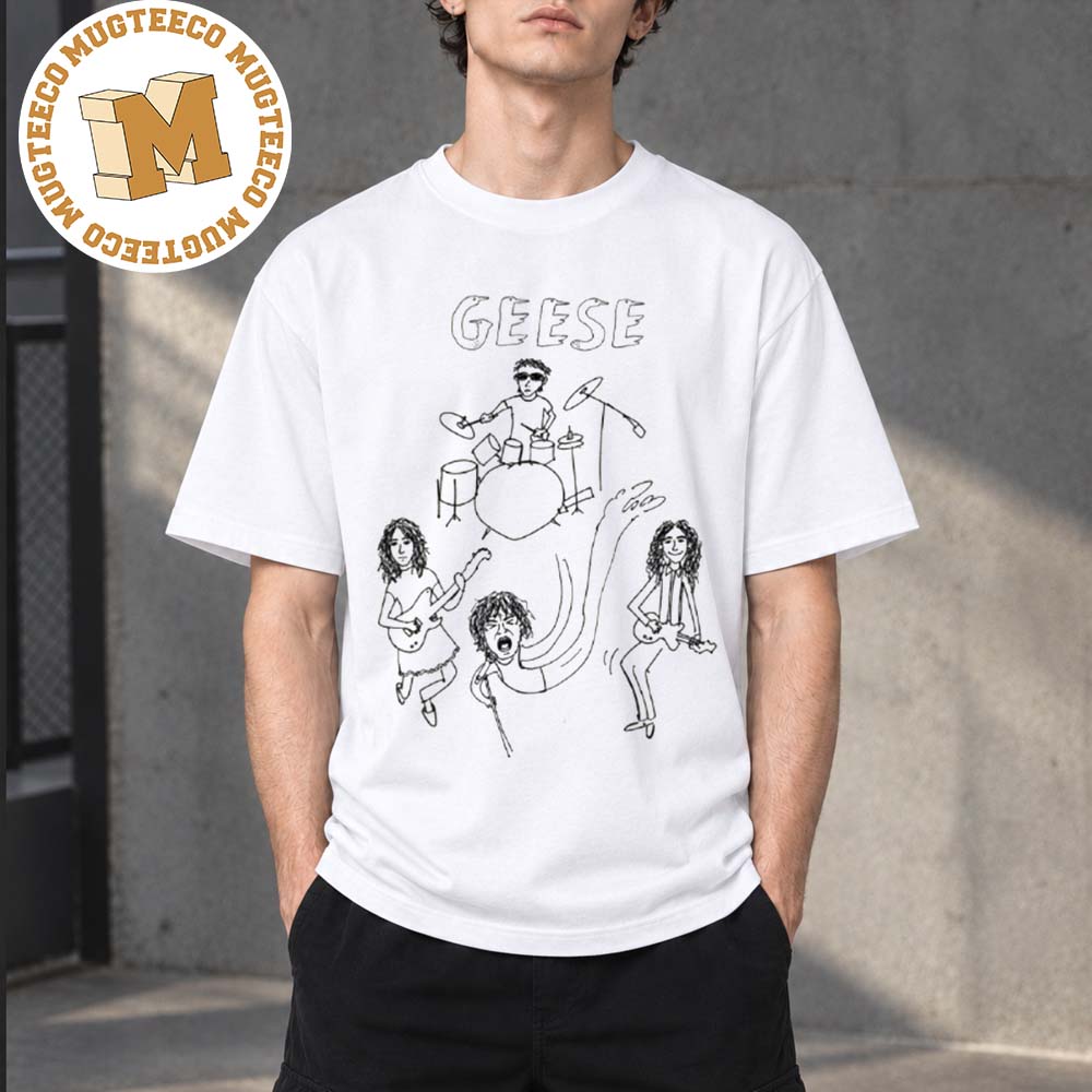 Geese Getting Killed Again Tour Merch Tee Four Member Graphic Unisex T-Shirt Geese Getting Killed Again Tour Merch Tee Four Member Graphic Unisex T-Shirt