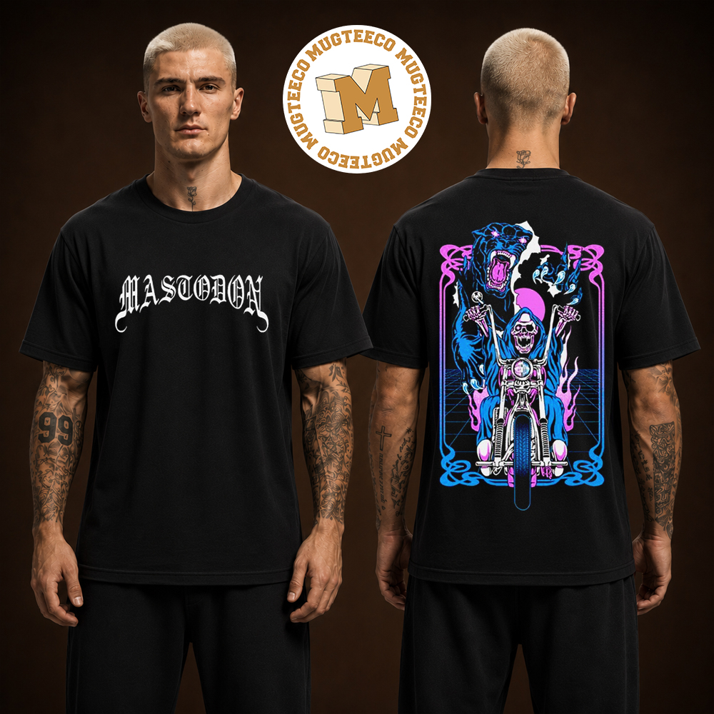 Hammer x Mastodon Exclusive Tee Two Sided Unisex Black T Shirt Hammer x Mastodon Exclusive Tee Two Sided Unisex Black T Shirt
