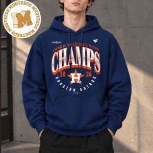 Houston Astros Navy 2026 AL West Division Champions Unisex Hoodie Shirt