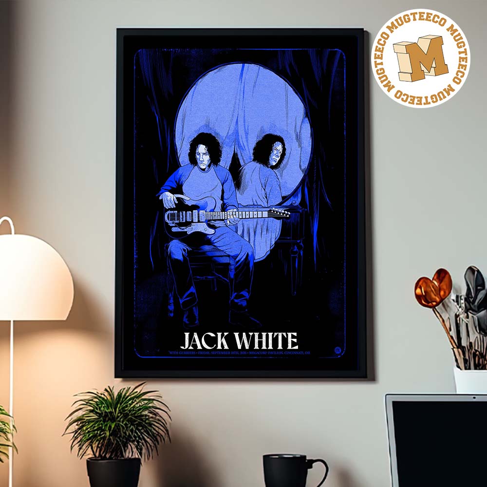 Jack White Cincinnati OH 2026 Event Poster At MegaCorp Pavilion On September 18 2026 Home Decor Poster Canvas Jack White Cincinnati OH 2026 Event Poster At MegaCorp Pavilion On September 18 2026 Home Decor Poster Canvas