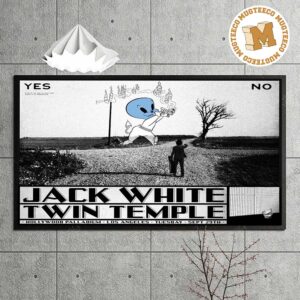 Jack White Night 2 Los Angeles 2026 Event Poster At Hollywood Palladium On September 29 2026 Home Decor Poster Canvas