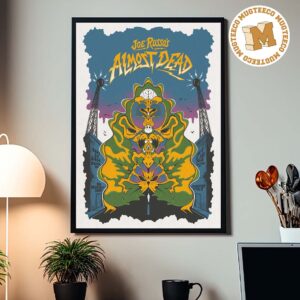 Joe Russo’s Almost Dead New York NY 2026 Event Poster At The Rooftop at Pier 17 On September 25 26 2026 Home Decor Poster Canvas