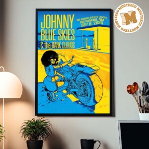 Johnny Blue Skies And The Dark Clouds Rio Rancho NM 2026 Event Poster At Rio Rancho Events Center On September 8 2026 Home Decor Poster Canvas