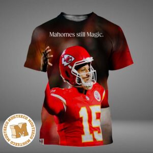 Kansas City Chiefs Patrick Mahomes Still Magic Leads Chiefs To Ot Win Over Colts All Over Print Shirt