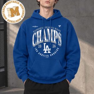 Los Angeles Dodgers Royal 2026 NL West Division Champions Unisex Hoodie Shirt