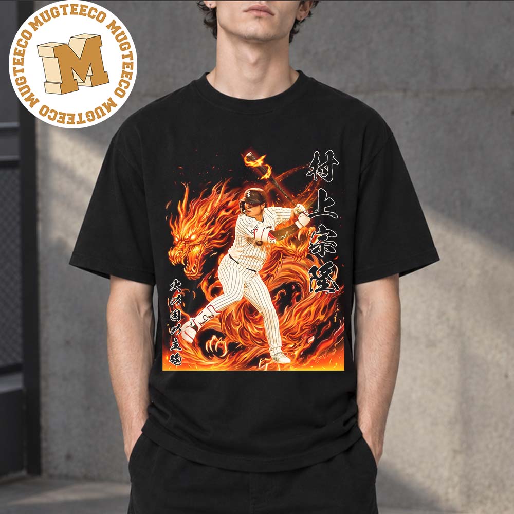 MLB Munetaka Murakami Chicago White Sox It’s The 35th Homer Unisex T Shirt MLB Munetaka Murakami Chicago White Sox It’s The 35th Homer Unisex T Shirt