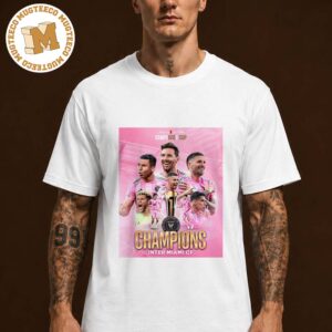 MLS Inter Miami CF Campeones Cup 2026 Champions Team Victory September 16 2026 Unisex T-Shirt