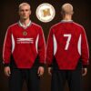 Manchester United X LE SSERAFIM No 7 Vintage Merch Two Sided Unisex Football Jersey Shirt