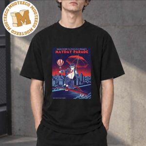 Mayday Parade Pittsburgh PA 2026 Event Poster At Four Chord Festival On September 26 2026 Unisex T-Shirt