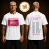 Megan Moroney Boys Lie Exclusive Cloud 9 Tour Two Sided Unisex Pink T Shirt Megan Moroney Boys Lie Exclusive Cloud 9 Tour Two Sided Unisex Pink T Shirt