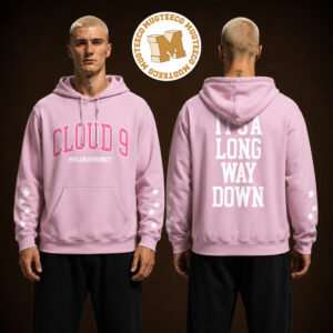 Megan Moroney Cloud 9 Tour 2026  Pink Pullover Two Sided Unisex Hoodie Shirt