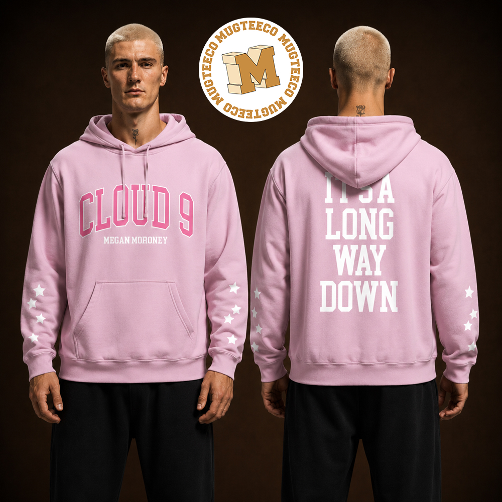 Megan Moroney Cloud 9 Tour 2026 Pink Pullover Two Sided Unisex Hoodie Shirt Megan Moroney Cloud 9 Tour 2026 Pink Pullover Two Sided Unisex Hoodie Shirt