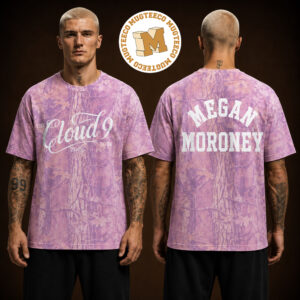 Megan Moroney The Cloud 9 Tour 2026 Pink Camo Two Sided Unisex T Shirt