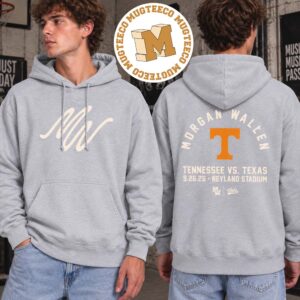 Morgan Wallen X Vols Exclusive At Neyland Stadium On September 26 2026 Unisex Grey Hoodie Shirt