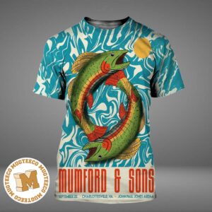 Mumford And Sons Charlottesville VA 2026 Event Poster At John Paul Jones Arena On September 20 2026 All Over Print Shirt