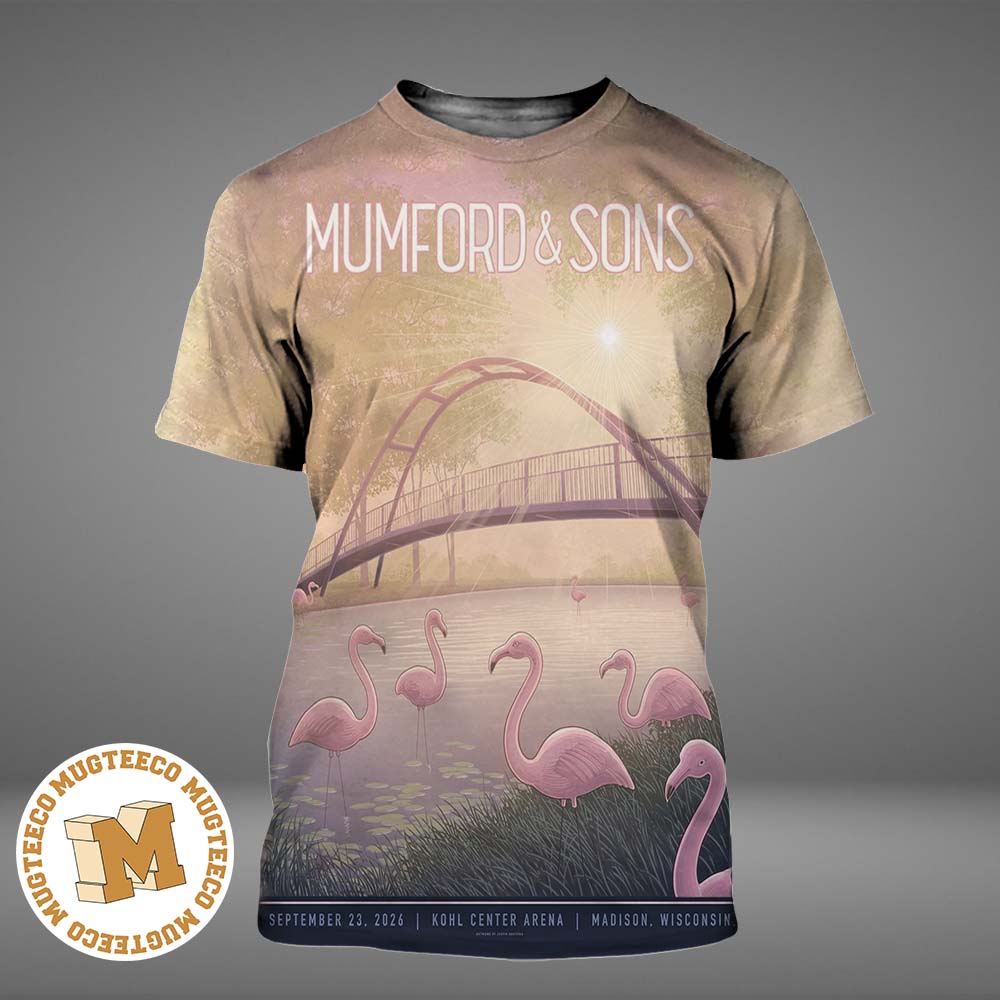 Mumford And Sons Madison Wisconsin 2026 Event Poster At Kohl Center Arena On September 23 2026 All Over Print Shirt Mumford And Sons Madison Wisconsin 2026 Event Poster At Kohl Center Arena On September 23 2026 All Over Print Shirt