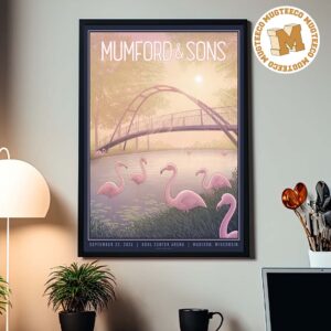 Mumford And Sons Madison Wisconsin 2026 Event Poster At Kohl Center Arena On September 23 2026 Home Decor Poster Canvas