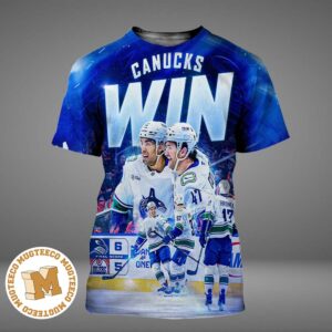 NHL Vancouver Canucks Opening Dub Secured All Over Print Shirt