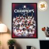 Milwaukee Brewers 98 Franchise Record Single Season Wins Baseball Home Decor Poster Canvas