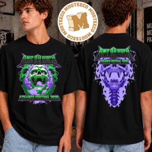 One Ok Rock 1 Chance Festival 2026 Merch Tee Skeleton Two Sided T-Shirt