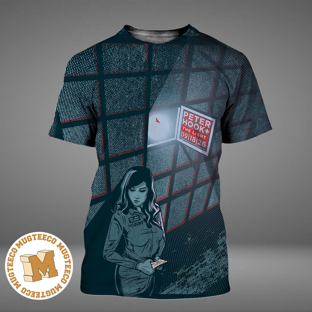 Peter Hook and The Light Band Del Mar CA North American Tour 2026 Event Poster At The Sound On September 18 2026 All Over Print Shirt Peter Hook and The Light Band Del Mar CA North American Tour 2026 Event Poster At The Sound On September 18 2026 All Over Print Shirt