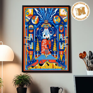 Phish Commerce City CO 2026 Event Poster At Dick’s Sporting Goods Park On September 4 5 And 6 2026 Home Decor Poster Canvas