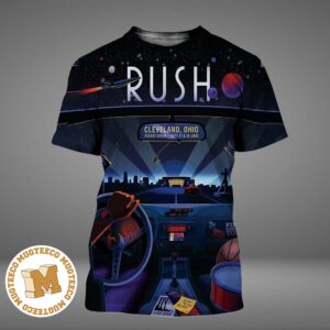 Rush Cleveland Ohio 2026 Event Poster At Rocket Arena On September 17 And 19 2026 All Over Print Shirt