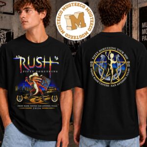 Rush San Antonio TX Fifty Something Tour 2026 Event Tee At Frost Bank Center On September 23 25 2026 Unisex T-Shirt