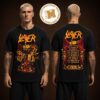 Slayer Reign In Blood 40th Anniversary 2026 Tour Merch Tee Two Sided Unisex T Shirt