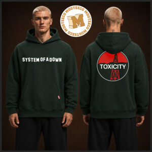 System Of A Down Toxicity 25 Anniversary Collection Tower Two Sided Unisex Hoodie Shirt