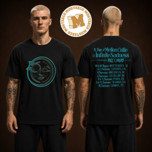 The Smashing Pumpkins The Rats In A Cage Tour 2026 A Night of Mellon Collie and Infinite Sadness ft  Billy Corgan Two Sided Unisex T Shirt