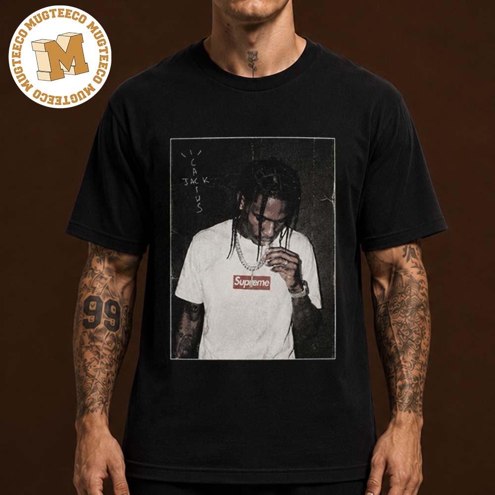 Travis Scott X Supreme Merch Vintage Picture Unisex T Shirt Travis Scott X Supreme Merch Vintage Picture Unisex T Shirt